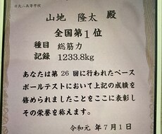 スポーツに活かすための筋トレメニューを教えます イメージ1