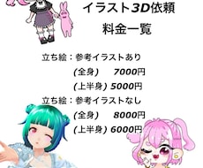 VTuberさん等のSDイラストを描きます イメージ1