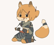 動物のちびキャラ描きます。