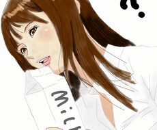 似顔絵などのイラストを作成します SNSアイコンなど。オリジナルキャラクターの作成