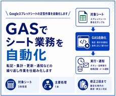 GASでシート業務を自動化します イメージ1
