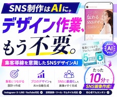SNS制作を効率化するAIを提供します SNS運用｜サムネイル｜バナー｜フィード投稿｜ChatGPT