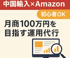 Amazon販売18年現役セラーが運用代行承ります SEOを得意としており売上アップのお手伝いをさせいただきます
