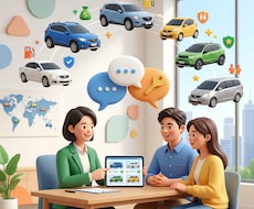 お車選びをサポートし、最適な1台をご提案します 車に詳しくない方や、選び方が分からない方を全力サポート！！