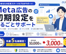 Meta広告の初期設定をまるごとサポートします イメージ1