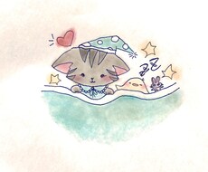 ふんわりした色合いの動物イラストを描きます イメージ1