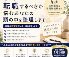 転職するべきか悩むあなたの頭の中を整理します イメージ1