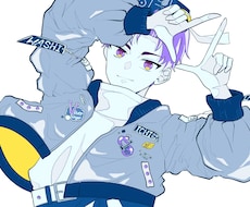 歌ってみた動画用イラストお描きします 歌ってみた動画にイラストで華を添えませんか？