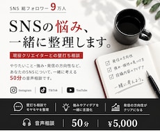 現役SNSクリエイターが壁打ち相手になります イメージ1