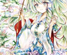 あなただけの一点物アナログイラストを制作いたします イメージ1