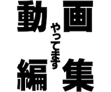 超高品質✖️まるでテレビ！？｜動画編集承ります イメージ1