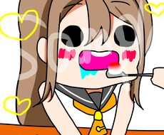 キャラクターのペア画アイコンかきます カップル･友達などペア画しませんか？？