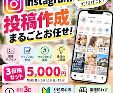 Instagram投稿を丸ごと作成します イメージ1