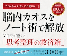 やらなきゃなのに動けない。脳内カオスを整えます イメージ1