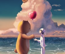 背景と人物のイラストを描きます イメージ1