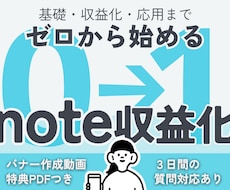 ゼロから始める！note収益化・応用まで解説します ❤️豪華特典付❤️経験を収入源にする構造とAI活用術を公開♩
