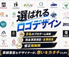今月5名様限定！特別価格でロゴを制作します 総実績500件超。修正無制限の安心サポート。
