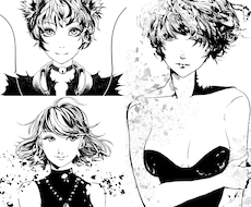 イラスト,デザイン(柄,模様)描きます SNSやブログのアイコン等,挿絵,一枚絵,その他