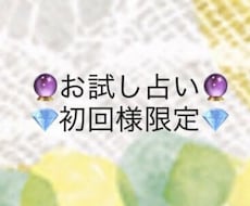 初回様限定⭐️占います イメージ1