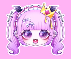 スタンプにも!!顔のみアイコン描きます イメージ1