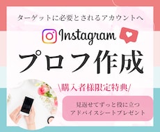 インスタのプロフィールを作成いたします 第一印象ガラリ！3秒で魅力を伝えるプロフィールを作成します