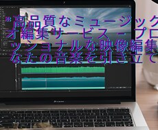 プロの映像編集であなたの音楽を引き立てます イメージ1