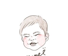 赤ちゃんお子さんの似顔絵描きます イメージ1