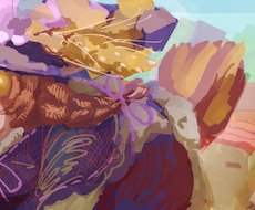 サンプル作成中◯一枚絵をざっくりお描きします イメージ1