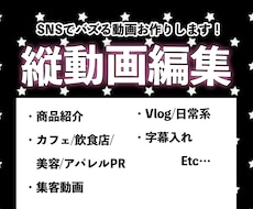 バズりやすい見やすい縦動画を制作します イメージ1