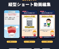 素材を渡すだけ！縦型ショート動画を編集します イメージ1