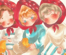商用可｜温かみのある表紙・挿絵をアナログで描きます イメージ1