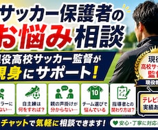 現役高校サッカー監督が保護者のお悩みに寄り添います イメージ1