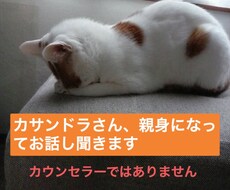 カサンドラさんの心に寄り添います 悩み、愚痴、お聞きします。アプリ通話限定