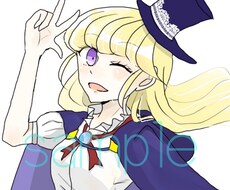 女の子のキャラアイコンから全身立ち絵まで制作します イメージ1