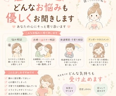 じっくりお話をお聞きします イメージ1