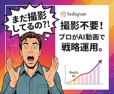 撮影不要！プロがAIリールでインスタ運用します イメージ1