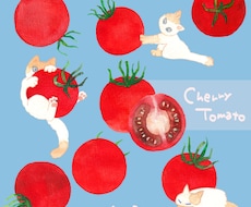 おいしそう♡食べ物のイラストをお描きします ／商用利用OK／やさしくて温かみのある水彩タッチのイラスト