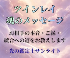 ツインレイ｜魂の再会と統合をサポートします イメージ1