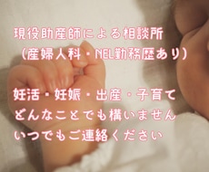 現役助産師が妊娠・出産・育児のチャット相談します イメージ1
