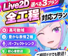 Live2D全行程制作で配信モデル作ります イメージ1