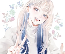 再開☆メイクが可愛いイラスト描きます イメージ1