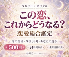 片思い・復縁など恋愛の悩みを総合鑑定します イメージ1