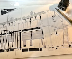 漫画の背景アシスタント承ります アナログ作画でスキャンしたデータを納品致します