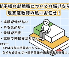 小中学生のお子さんのお勉強について相談乗ります イメージ1