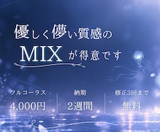 あなたの「歌いたい」を、もっと魅力的にmixします イメージ1