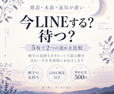 返信が遅い彼の気持ちと今LINEすべきか占います イメージ1