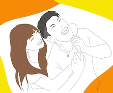 SNSのアイコン、結婚式などで使える似顔絵ます イメージ1