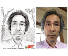 似顔絵を鉛筆で描きます イメージ1