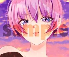 アイコン/イラスト/ヘッダー/似顔絵、描きます イメージ1