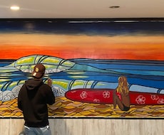 手描きで皆様の心をつかむ看板デザインを作成します